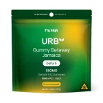 Urb Delta 9 Gummies, 350mg -Jamaica Kiwi Lemonade