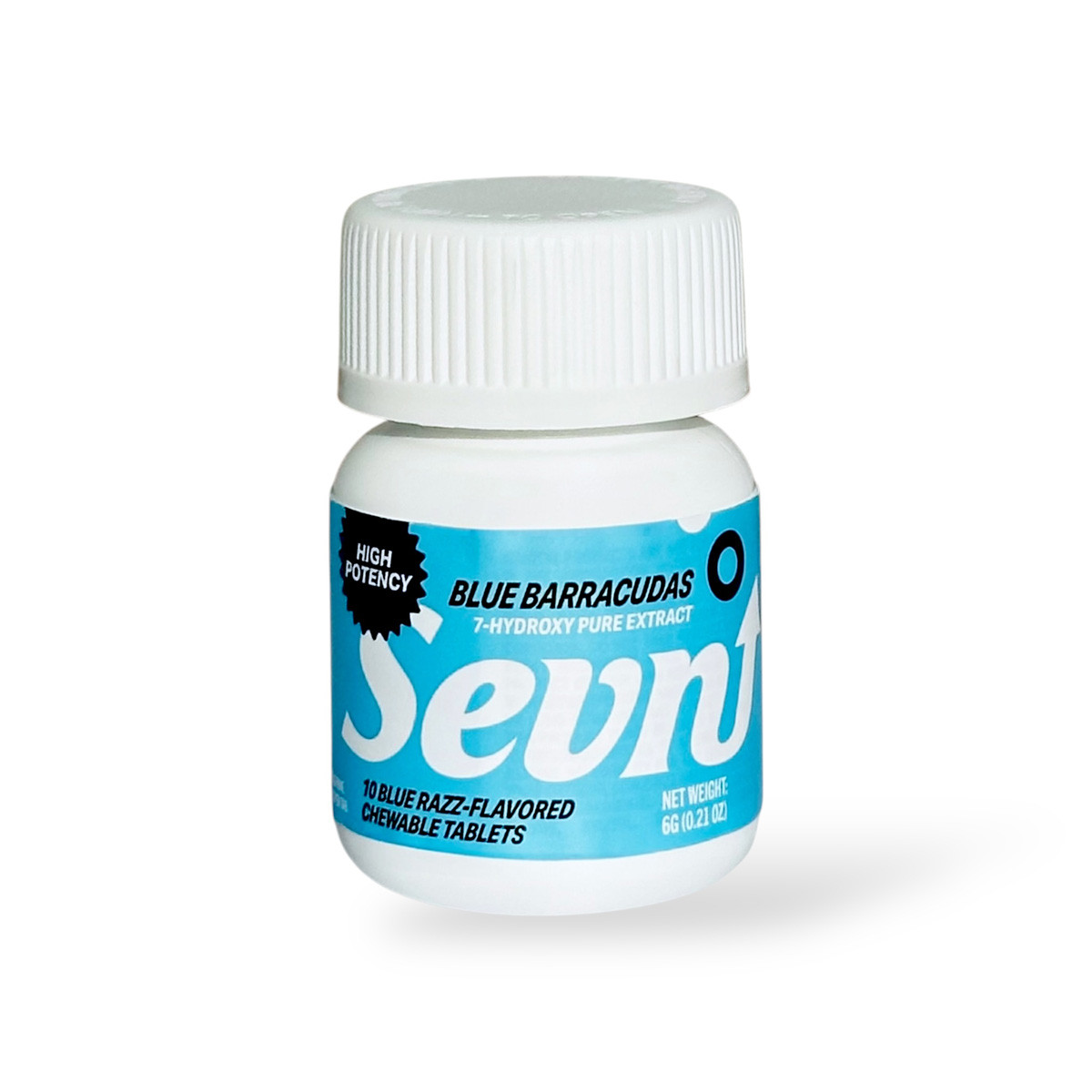 Sevn Blue Barracudas Blue Razz Flavor 7-Hydroxy Pure Extract - Image 3